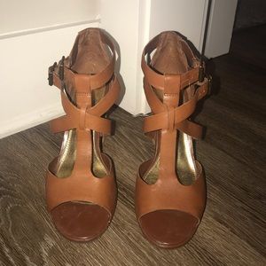 Lauren Ralph Lauren block heels